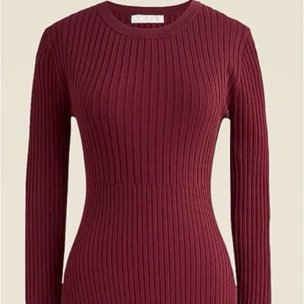 J.Crew Super-stretch ruffle sweater-dress - Picture 6 of 13